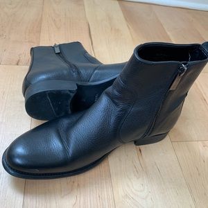 Zippered Boots